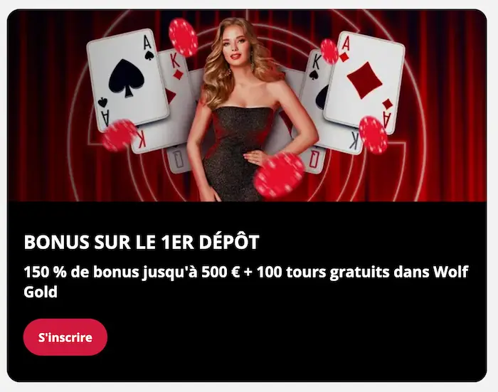 JETON ROUGE CASINO À propos bonus